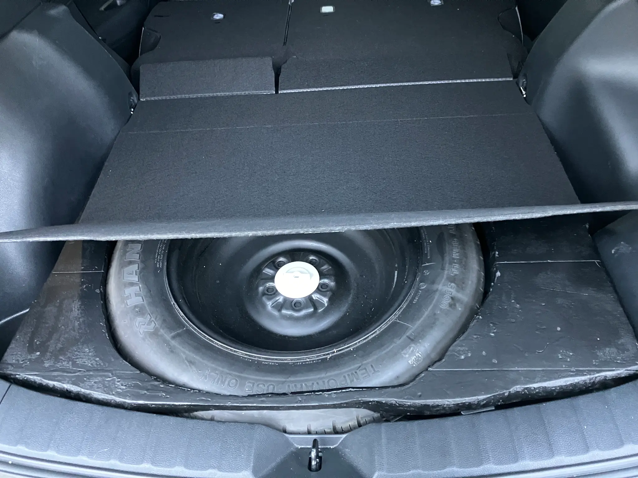 Spare tire holder angle 2